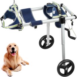 VEVOR 2 Wheels Wheelchair for Dogs (Size: Large)