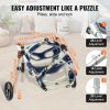 VEVOR 2 Wheels Wheelchair for Dogs