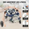 VEVOR 2 Wheels Wheelchair for Dogs